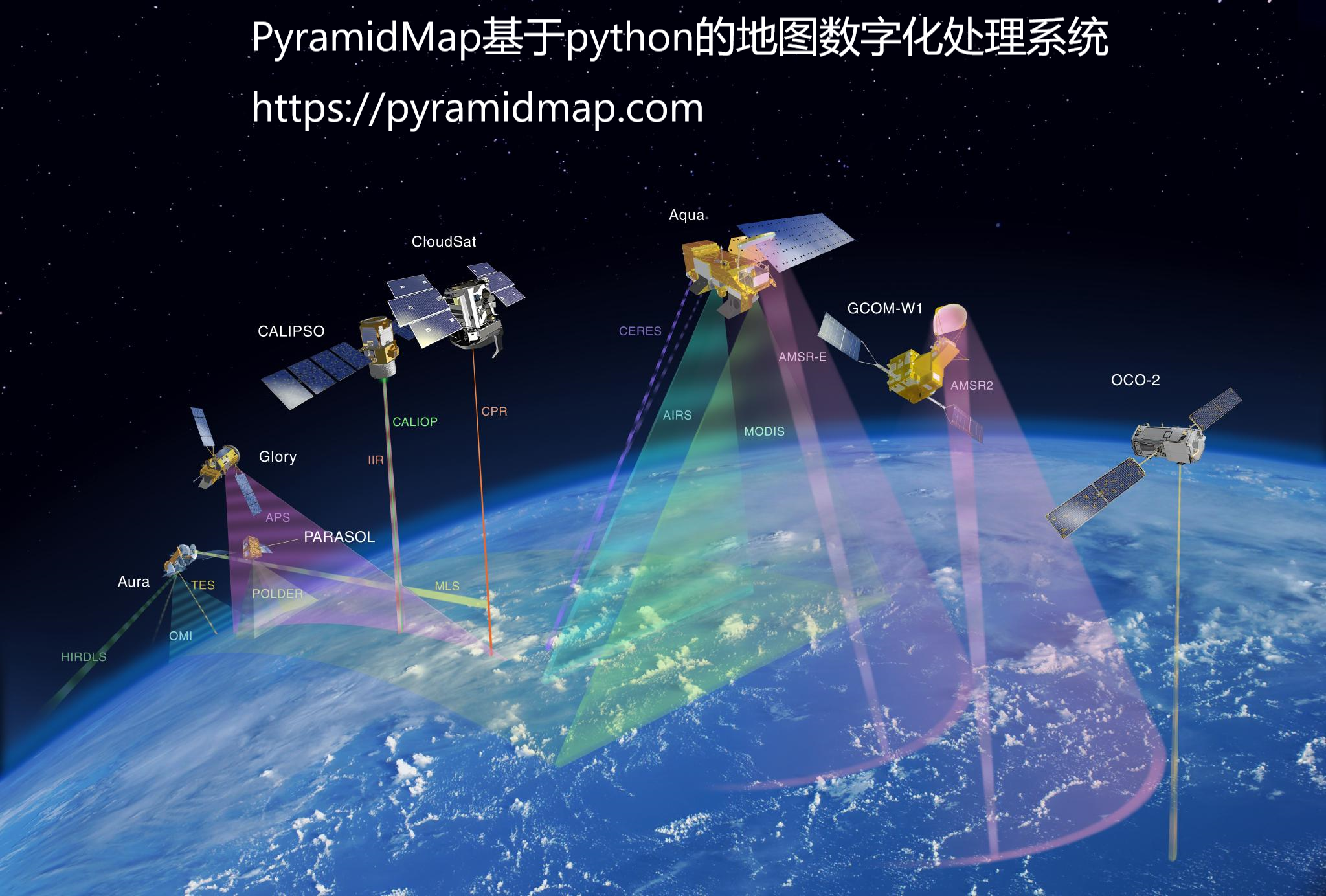 PyramidMap基于python的地图数字化处理程序下载
